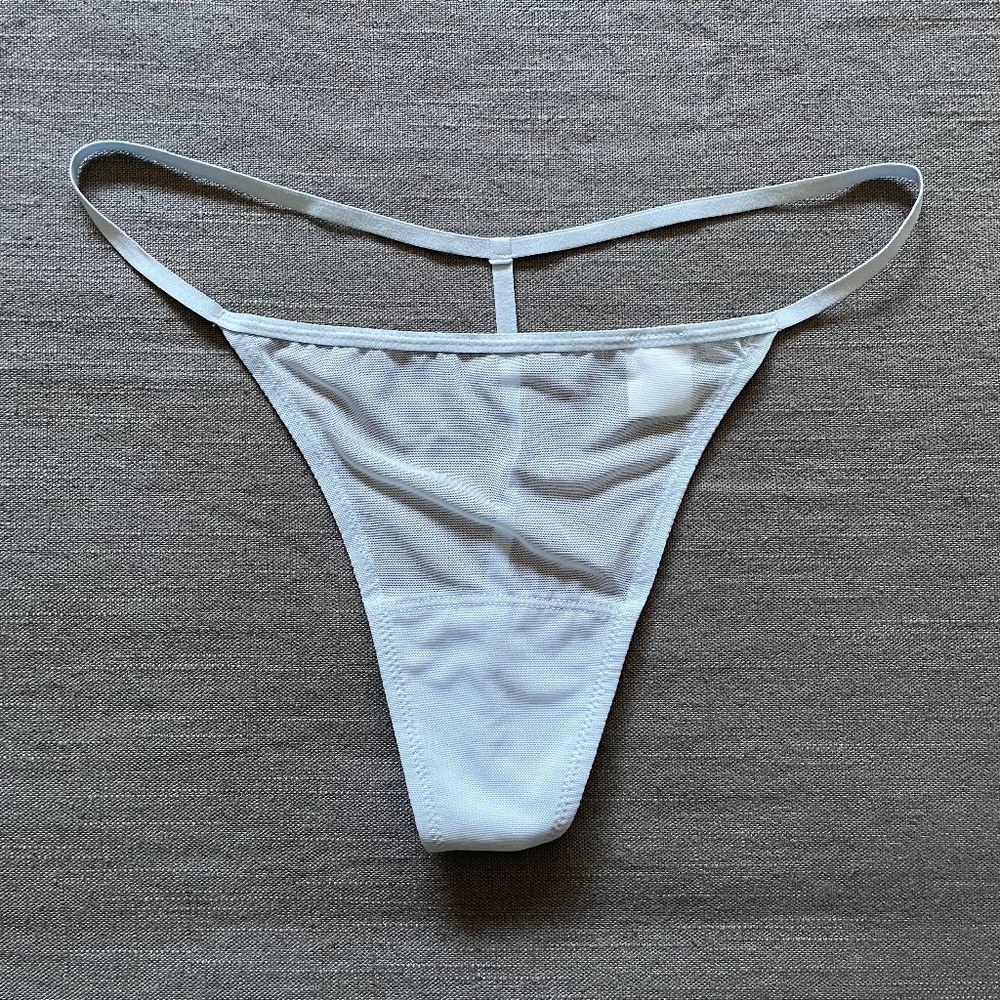Gilly Hicks Sheer Blue G-String